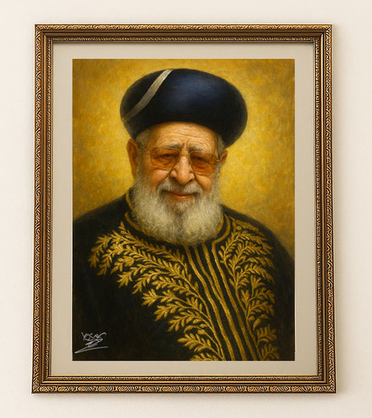 מרן הרב עובדיה יוסף זצוק״ל – יצירת אומנות נצחית